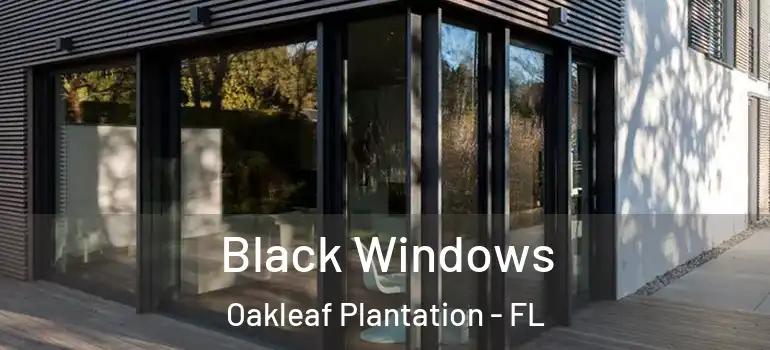 Black Windows Oakleaf Plantation - FL